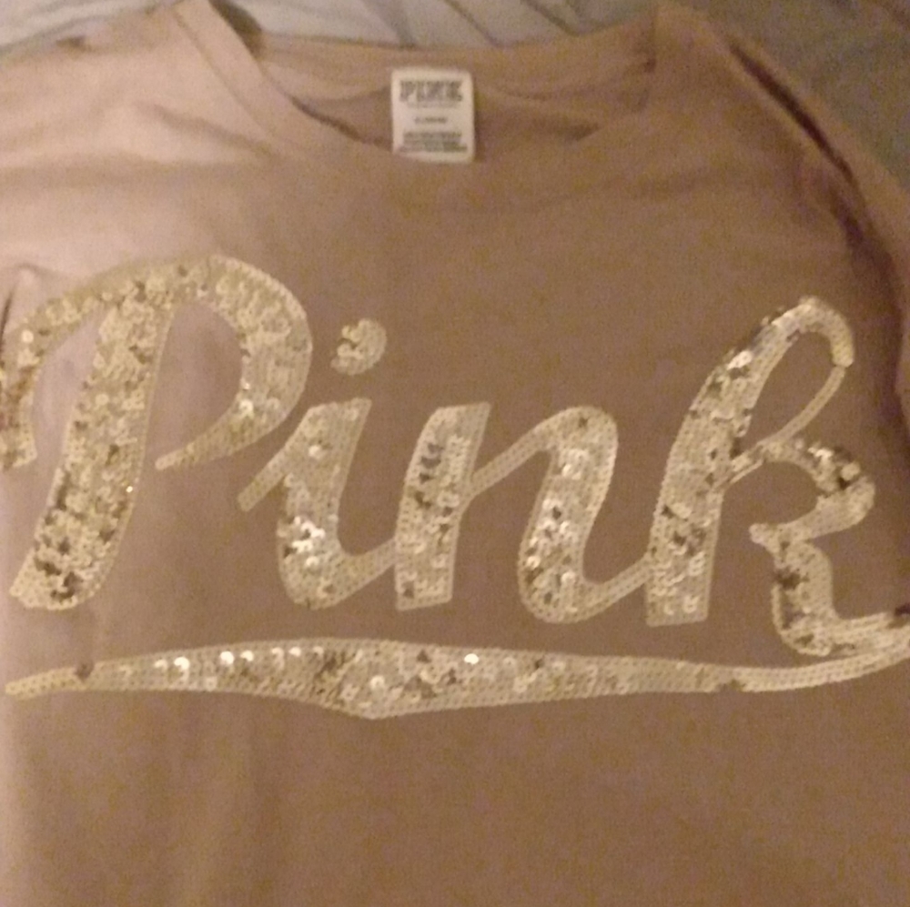 Pink bling shirt reposhing